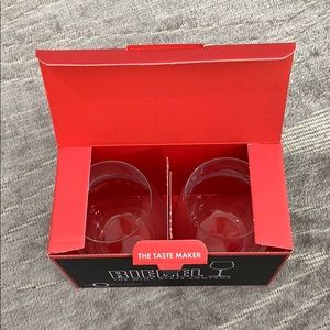 Stunning set of 2 Riedel wine glasses